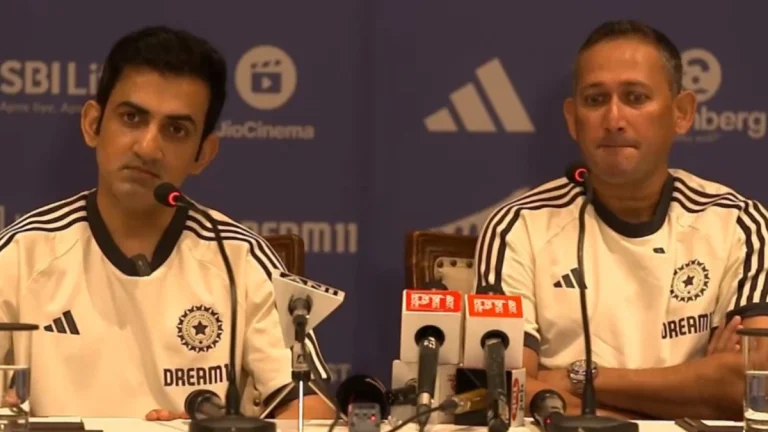 Gambhir and Agarkar Press Conference