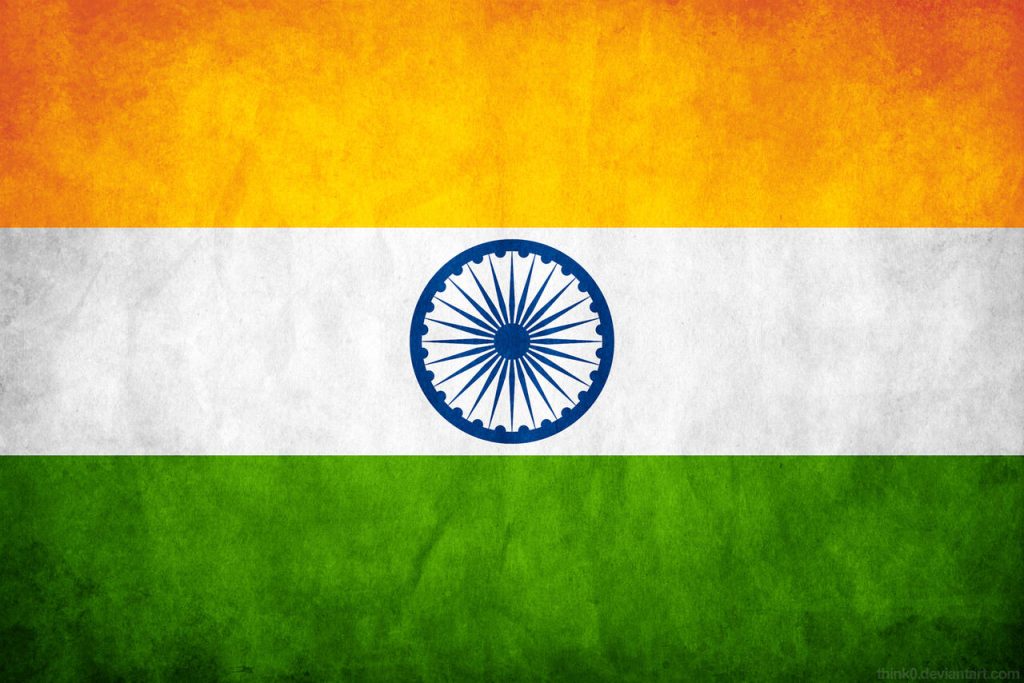 Indian flag in 22 july 1947